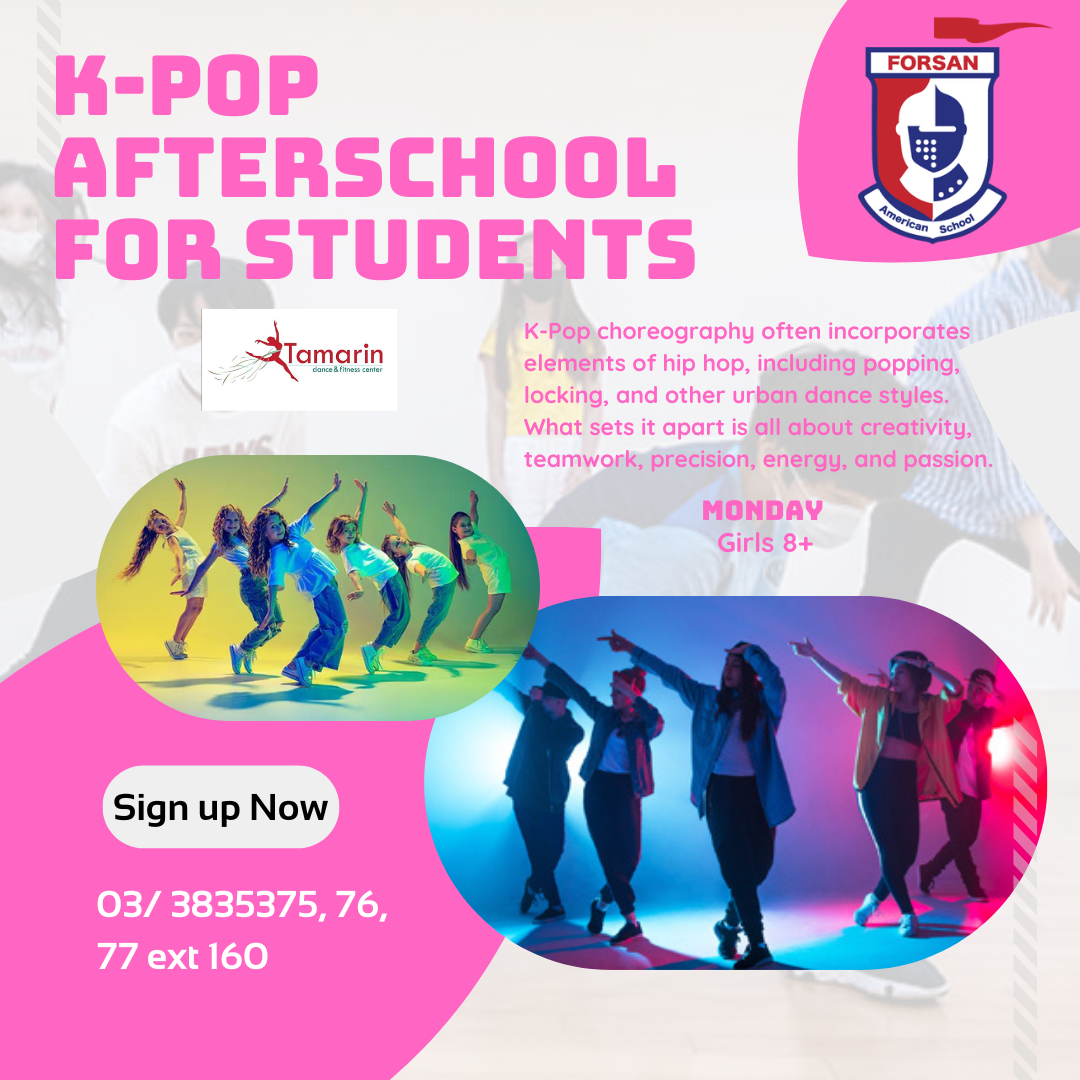 After-School K-Pop choreography Activity Spring 23-24