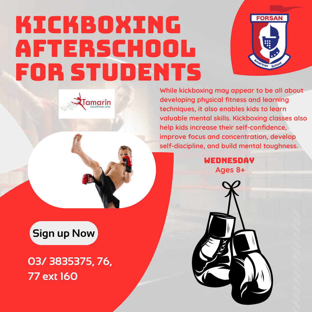 After-School Kickboxing Activity Spring 23-24
